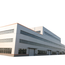 Q345 Pre-Engineered Senegal Low Cost Single Slope Metal Auto Factory Workshop Structural Steel Building